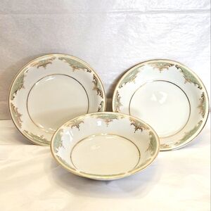 Set of 3 fruit nappies. "Valhala" by Mikasa.